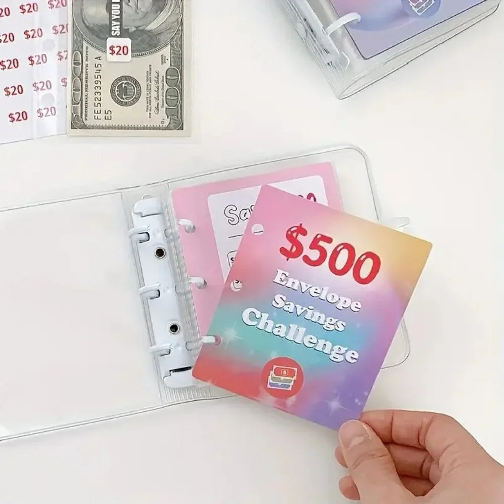 TEMP OUT OF STOCK $500 Savings Challenge Binder NEW